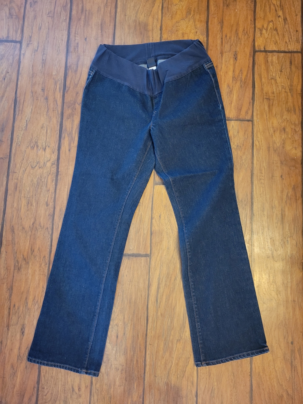GAP Dark Blue Maternity Boot-Cut Jeans